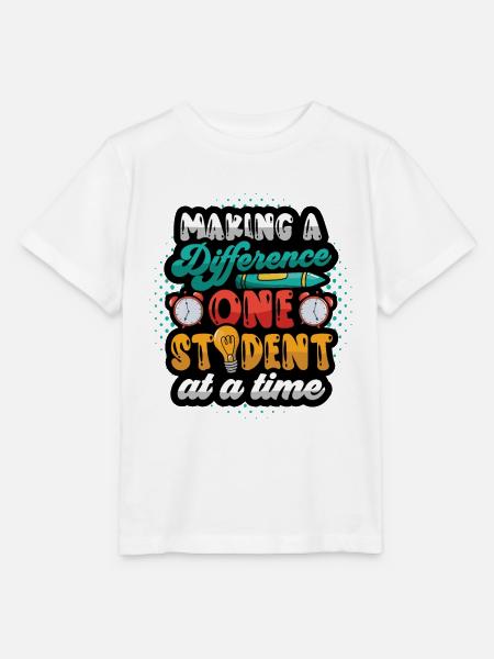 Einen Unterschied Machen - Stanley/Stella Kinder T-Shirt MINI CREATOR  - Weiß