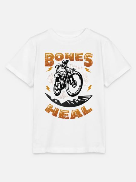 Knochen Heilen, Mtb, Mountainbike, Bmx - Stanley/Stella Kinder T-Shirt MINI CREATOR - Weiß