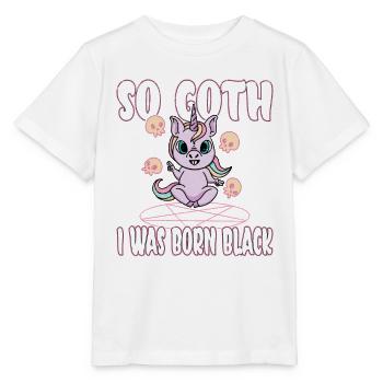 Satan Beelzebub Devil Gothic Pentagram Mystical - Stanley/Stella MINI CREATOR Kids’ T-Shirt - white - Front - Maike (125cm)