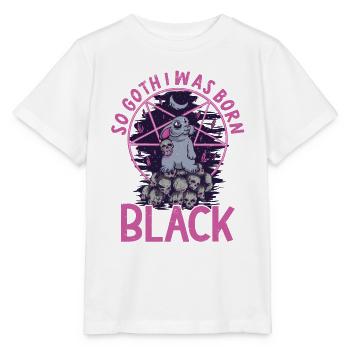 Satan Beelzebub Devil Gothic Pentagram Mystical - Stanley/Stella MINI CREATOR Kids’ T-Shirt - white - Front - Maike (125cm)