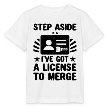 Permis de conduire passé Nouveau permis de conduire S - T-shirt bio MINI CREATOR Stanley/Stella Enfant - blanc - Devant - Maike (125cm)