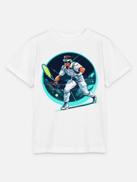 Tennis - Stanley/Stella Kinder T-Shirt MINI CREATOR - Weiß