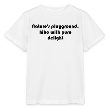 Randonnée - Terrain de jeu de la nature, randonnée avec des - T-shirt bio MINI CREATOR Stanley/Stella Enfant - blanc - Devant - Maike (125cm)