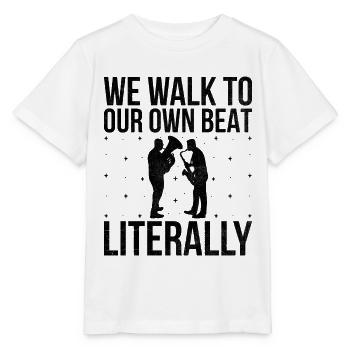 Blaskapelle Sprüche Lustige Marschinstrumente - Stanley/Stella Kinder T-Shirt MINI CREATOR  - Weiß - Vorne - Maike (125cm)
