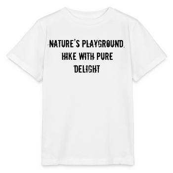 Randonnée - Terrain de jeu de la nature, randonnée avec des - T-shirt bio MINI CREATOR Stanley/Stella Enfant - blanc - Devant - Maike (125cm)