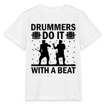 Blaskapelle Sprüche Lustige Marschinstrumente - Stanley/Stella Kinder T-Shirt MINI CREATOR  - Weiß - Vorne - Maike (125cm)