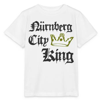 Nürnberg City King - Stanley/Stella Kinder T-Shirt MINI CREATOR  - Weiß - Vorne - Maike (125cm)