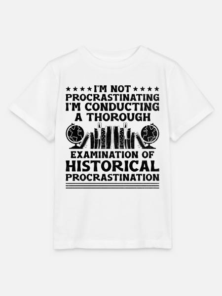 Geschichtslehrer Lustige Geschichtslehrer Sprüche - Stanley/Stella Kinder T-Shirt MINI CREATOR - Weiß