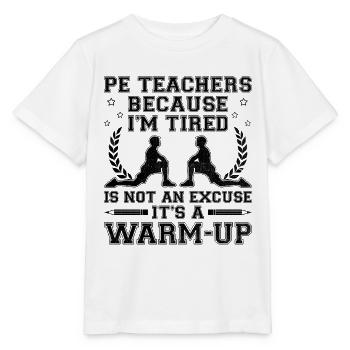 Professeur d’éducation physique Professeurs d’éducation physique École Spor - T-shirt bio MINI CREATOR Stanley/Stella Enfant - blanc - Devant - Maike (125cm)