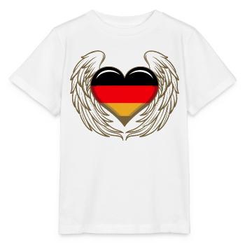 Allemagne Allemagne Allemand GER Almanya Alemania - T-shirt bio MINI CREATOR Stanley/Stella Enfant - blanc - Devant - Maike (125cm)