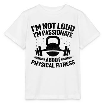 Professeur d’éducation physique Professeurs d’éducation physique École Spor - T-shirt bio MINI CREATOR Stanley/Stella Enfant - blanc - Devant - Maike (125cm)