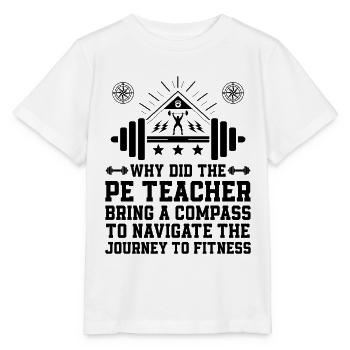 Sportlehrer Sportlehrer Schullehrer Schule Spor - Stanley/Stella Kinder T-Shirt MINI CREATOR  - Weiß - Vorne - Maike (125cm)