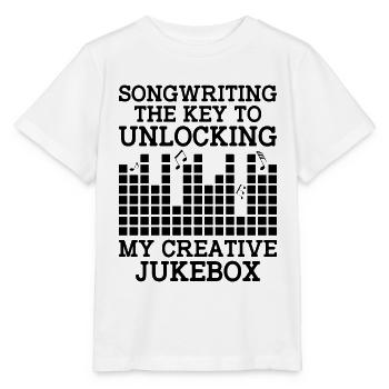 Musician Songwriter Singer Musician Music Music Pr - Stanley/Stella MINI CREATOR Kids’ T-Shirt - white - Front - Maike (125cm)