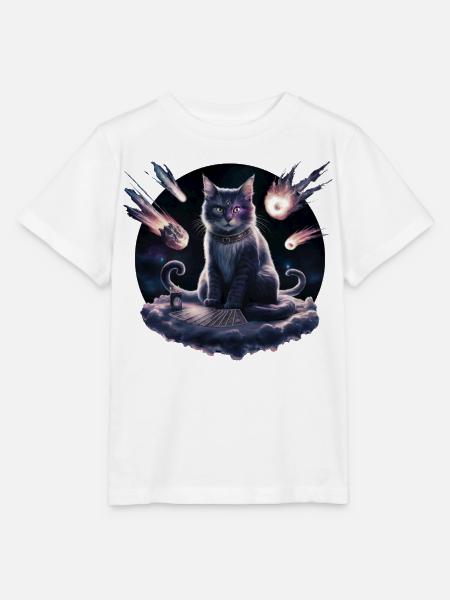 Kitku der Hellseher - Stanley/Stella Kinder T-Shirt MINI CREATOR - Weiß