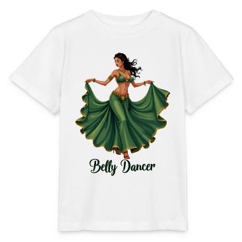 Bauchtanz Bauchtänzerin Bauchtanzkurse - Stanley/Stella Kinder T-Shirt MINI CREATOR  - Weiß - Vorne - Maike (125cm)