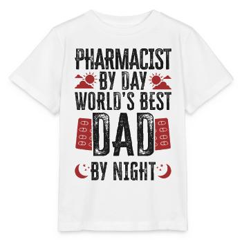 Technicien en pharmacie - T-shirt bio MINI CREATOR Stanley/Stella Enfant - blanc - Devant - Maike (125cm)