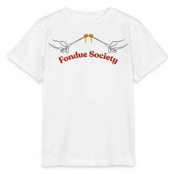 Société de Fondue - T-shirt bio MINI CREATOR Stanley/Stella Enfant - blanc - Devant - Maike (125cm)