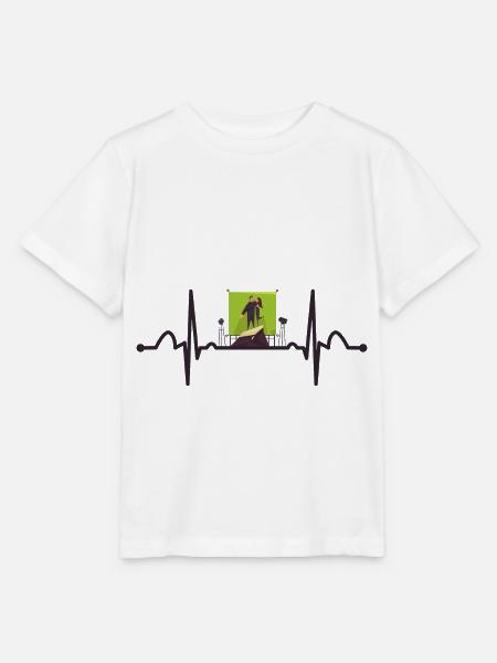 Schauspieler Herzschlag - Stanley/Stella Kinder T-Shirt MINI CREATOR - Weiß