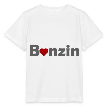 Benzin Liebhaber - Stanley/Stella Kinder T-Shirt MINI CREATOR  - Weiß - Vorne - Maike (125cm)