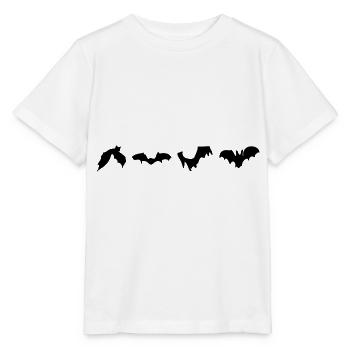 fledermäuse - Stanley/Stella Kinder T-Shirt MINI CREATOR  - Weiß - Vorne - Maike (125cm)