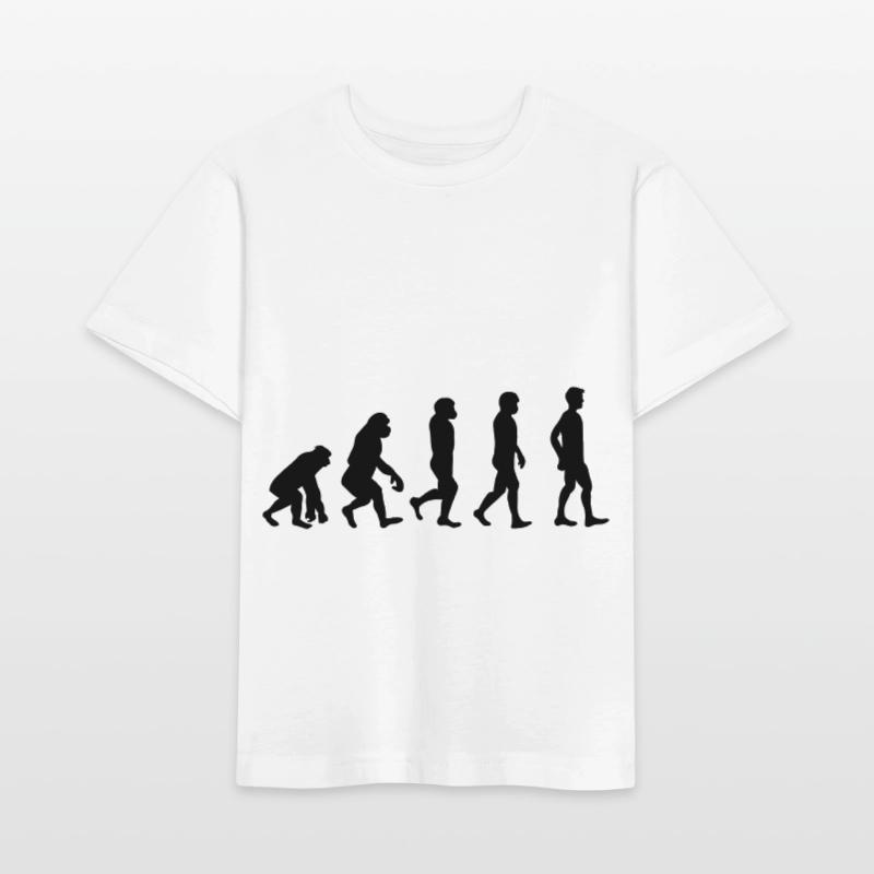 Evolution | Darwinism | Evolution Theory | Ape Stanley/Stella MINI CREATOR Kids’ T-Shirt