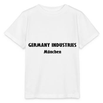 Deutschland Industrie München - Stanley/Stella Kinder T-Shirt MINI CREATOR  - Weiß - Vorne - Maike (125cm)