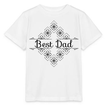 Meilleur papa - T-shirt bio MINI CREATOR Stanley/Stella Enfant - blanc - Devant - Maike (125cm)