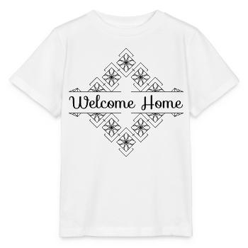 Welcome Home - Stanley/Stella MINI CREATOR Kids’ T-Shirt - white - Front - Maike (125cm)