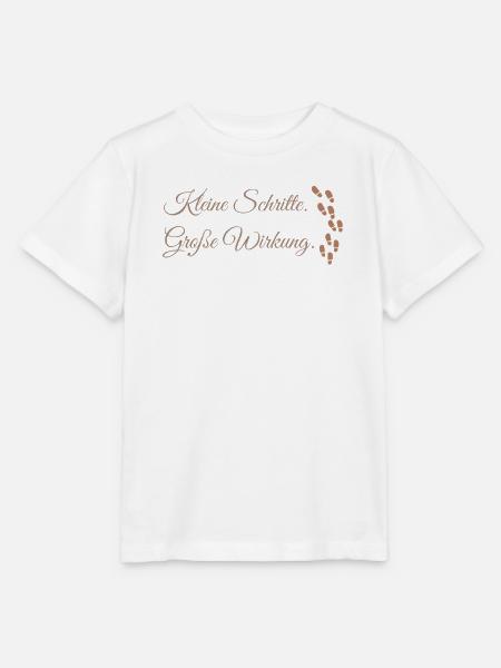 Kleine Schritte Grosse Wirkung - Stanley/Stella Kinder T-Shirt MINI CREATOR - Weiß