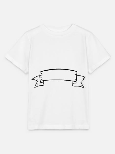 Banner Symbol - Stanley/Stella Kinder T-Shirt MINI CREATOR  - Weiß