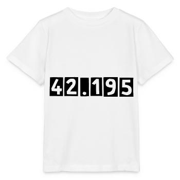 Marathon - Stanley/Stella Kinder T-Shirt MINI CREATOR  - Weiß - Vorne - Maike (125cm)