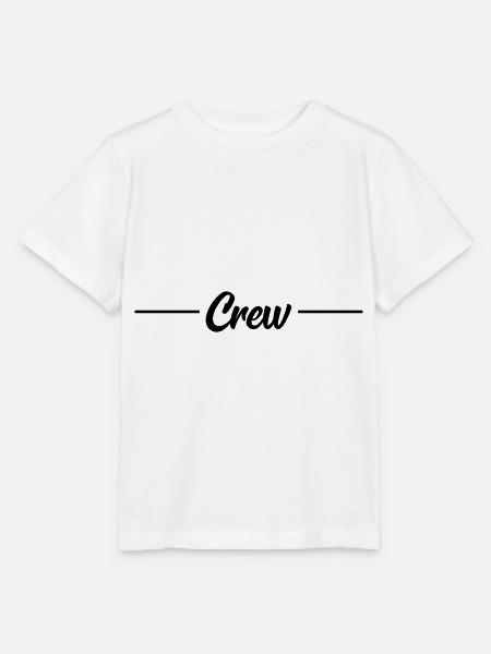crew - Stanley/Stella Kinder T-Shirt MINI CREATOR  - Weiß