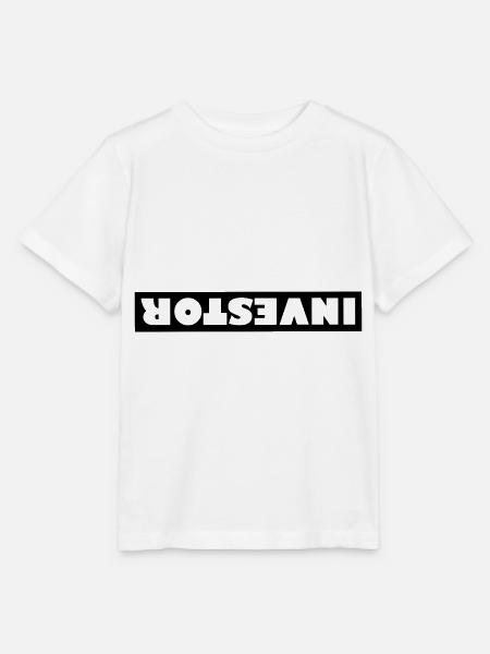Die Börsen Investoren - Stanley/Stella Kinder T-Shirt MINI CREATOR  - Weiß