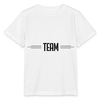 ligne d'équipe - T-shirt bio MINI CREATOR Stanley/Stella Enfant - blanc - Devant - Maike (125cm)