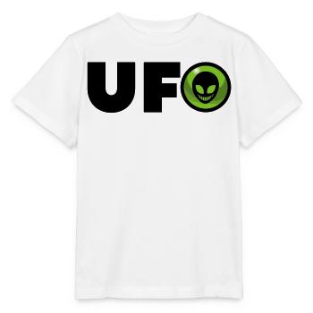 Alien Alien-Logo - Stanley/Stella Kinder T-Shirt MINI CREATOR  - Weiß - Vorne - Maike (125cm)