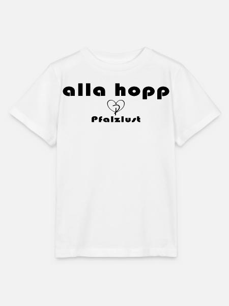 alla hopp - Stanley/Stella Kinder T-Shirt MINI CREATOR  - Weiß