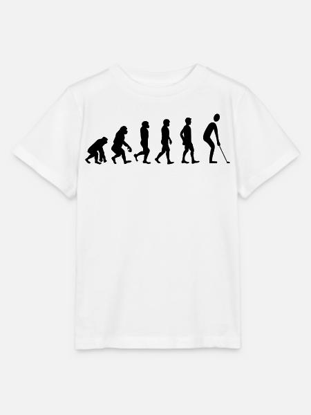 Evolution Golf - Stanley/Stella MINI CREATOR Kids’ T-Shirt - white