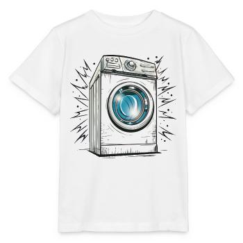 Machine à laver - T-shirt bio MINI CREATOR Stanley/Stella Enfant - blanc - Devant - Maike (125cm)