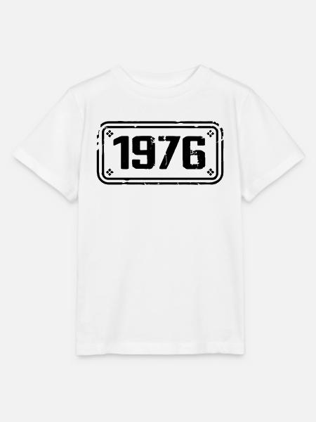 1976 Cadeau 1976 vintage 1976 limited edition 1976 - Stanley/Stella Kinder T-Shirt MINI CREATOR  - Weiß