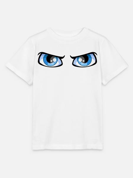 eyes - Stanley/Stella Kinder T-Shirt MINI CREATOR  - Weiß