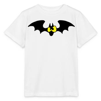 Chauve-souris - T-shirt bio MINI CREATOR Stanley/Stella Enfant - blanc - Devant - Maike (125cm)