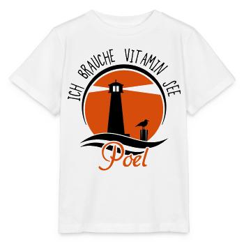 Vitamin See Poel - Stanley/Stella Kinder T-Shirt MINI CREATOR  - Weiß - Vorne - Maike (125cm)