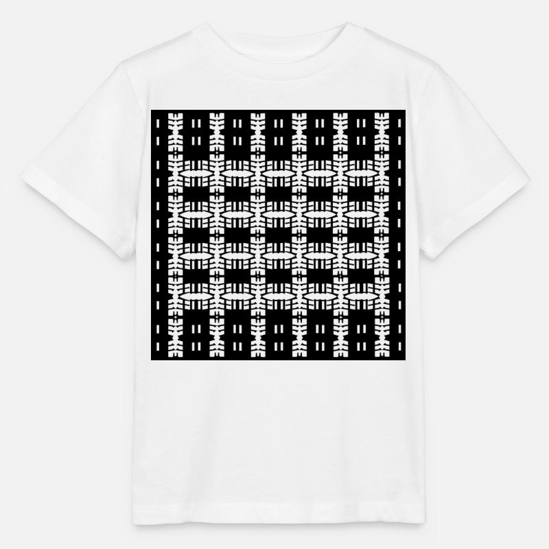 Forme unique du design - T-shirt bio MINI CREATOR Stanley/Stella Enfant - blanc