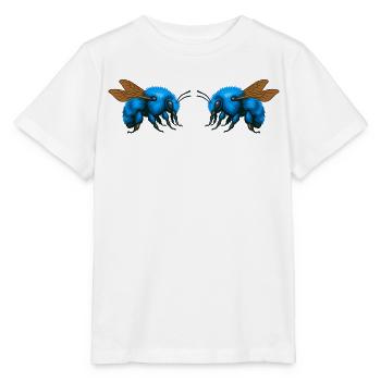 2Bourdons en miroir - T-shirt bio MINI CREATOR Stanley/Stella Enfant - blanc - Devant - Maike (125cm)