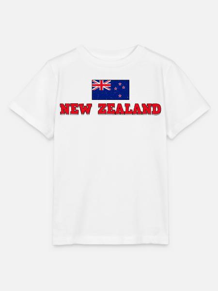 Neuseeland, Neuseeland, Neuseeländer - Stanley/Stella Kinder T-Shirt MINI CREATOR - Weiß