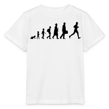 Développement d’un coureur - T-shirt bio MINI CREATOR Stanley/Stella Enfant - blanc - Devant - Maike (125cm)