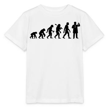 Chemiker Evolution Für Chemie Student Professor - Stanley/Stella Kinder T-Shirt MINI CREATOR  - Weiß - Vorne - Maike (125cm)
