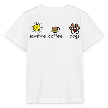 Lustige Designs für Hundefreunde - Stanley/Stella Kinder T-Shirt MINI CREATOR  - Weiß - Vorne - Maike (125cm)
