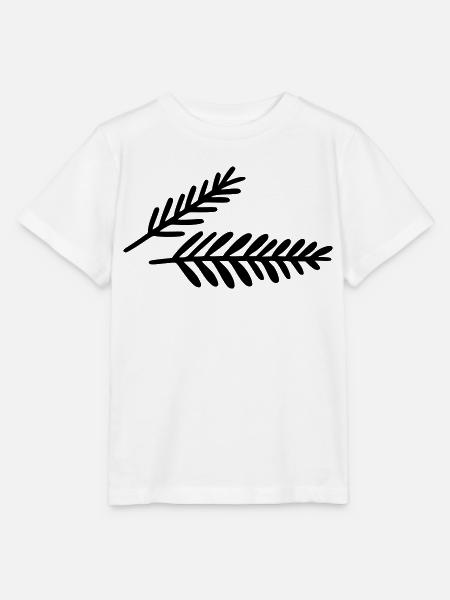 Tannenzweige - Stanley/Stella Kinder T-Shirt MINI CREATOR - Weiß