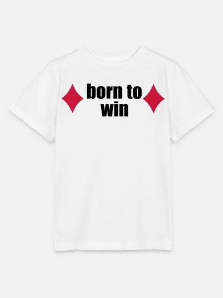 poker - Stanley/Stella Kinder T-Shirt MINI CREATOR - Weiß